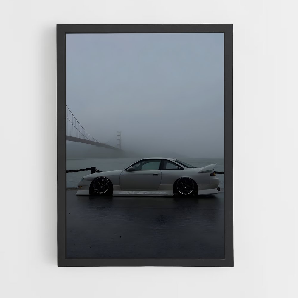 Poster Drift on the Bridge – affiche Nissan (vue 2)